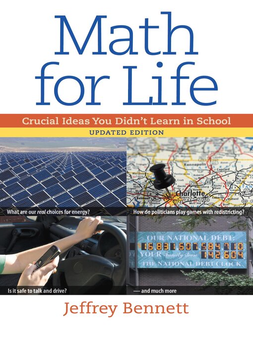Title details for Math for Life by Jeffrey Bennett - Available